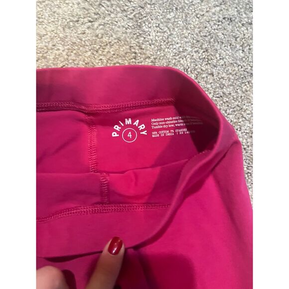 Primary Raspberry Leggings - Size 4 - Picture 2 of 3